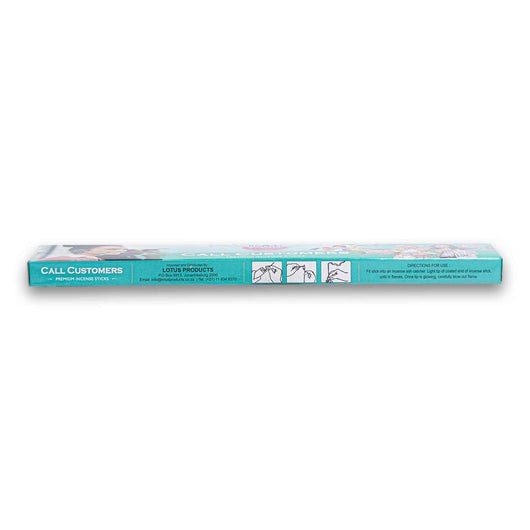Lotus, Premium Incense Sticks 180mm Small 20 Pack - Cosmetic Connection