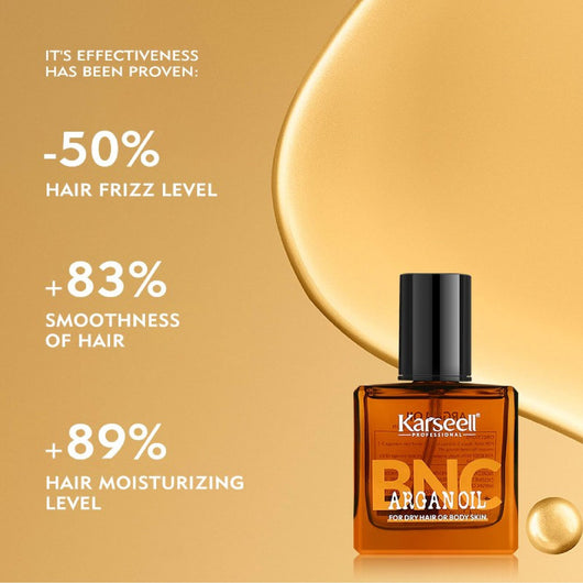 Karseell, BNC Argan Oil for Dry Hair or Body Skin 60ml - Cosmetic Connection