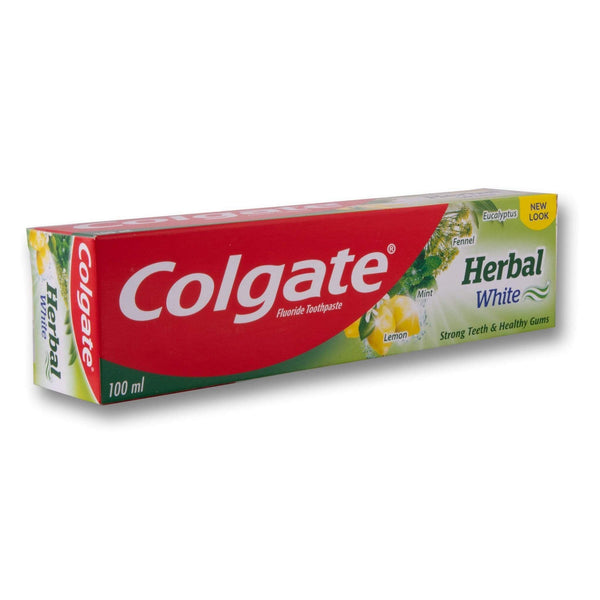 Fluoride Toothpaste Herbal White Enriched with Natural Extracts 100ml | Strong Teeth & Healthy Gums