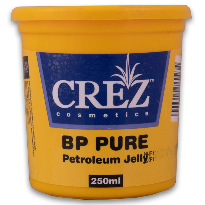 Crez Cosmetics, BP Pure Petroleum Jelly 250ml - Cosmetic Connection