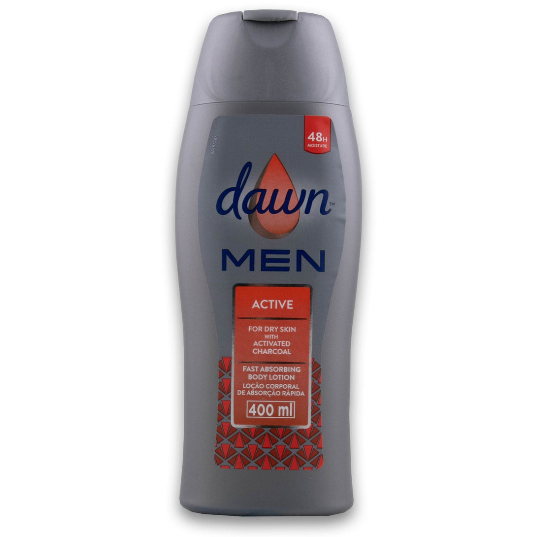 Dawn, Men Active Fast Absorbing Body Lotion 400ml - Cosmetic Connection