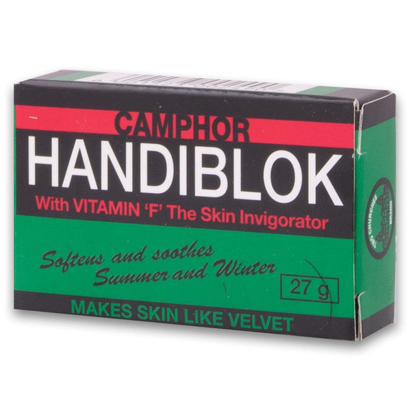 Handiblok, Handiblok Camphor with Vitamin F 27g - The Skin Invigorator for all Seasons - Cosmetic Connection