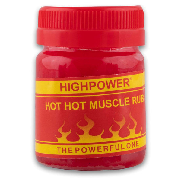 High Power, Hot Hot Muscle Rub 50g - Cosmetic Connection