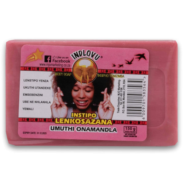 Indlovu, Instipo Lenkosazana 150g - Body Soap Bar - Cosmetic Connection