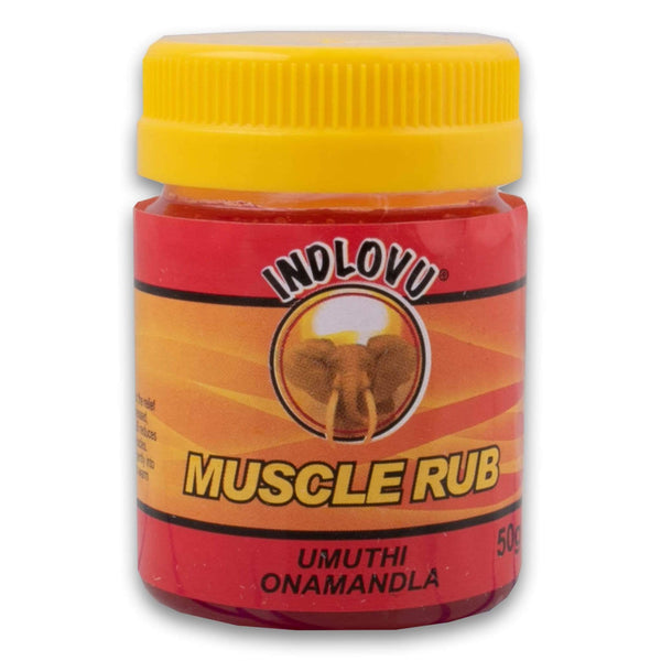 Indlovu, Hot Rub Ointment 50g - Soothe Muscle Aches - Cosmetic Connection