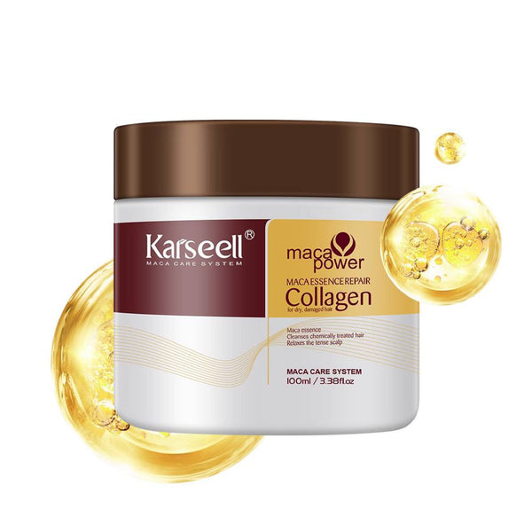 Karseell, Maca Essence Repair Collagen for Dry Damaged Hair 100ml - Cosmetic Connection