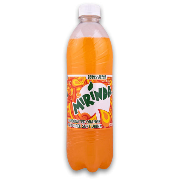 Mirinda, Carbonated Orange Flavoured Soft Drink 600ml - Cosmetic Connection