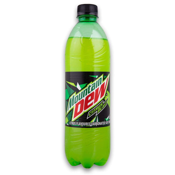 Mountain Dew, Citrus Flavoured Carbonated Soft Drink 600ml - Cosmetic Connection