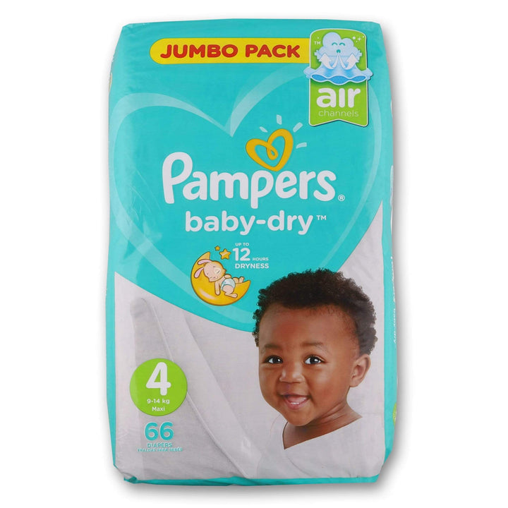 Pampers, Baby-dry Baby Diapers Jumbo Pack - Cosmetic Connection