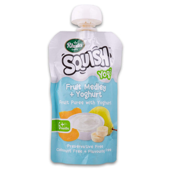 Squish, Fruit Puree with Yoghurt Pouch 110ml - Cosmetic Connection