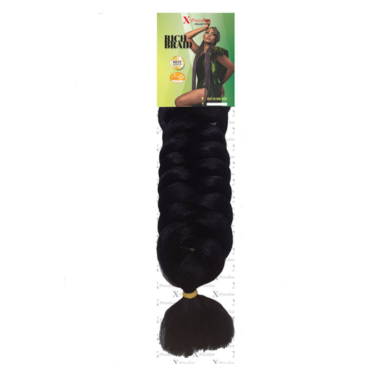 X-Pression, Rich Braid 82" 100% Kanekalon Fiber 230g - Cosmetic Connection