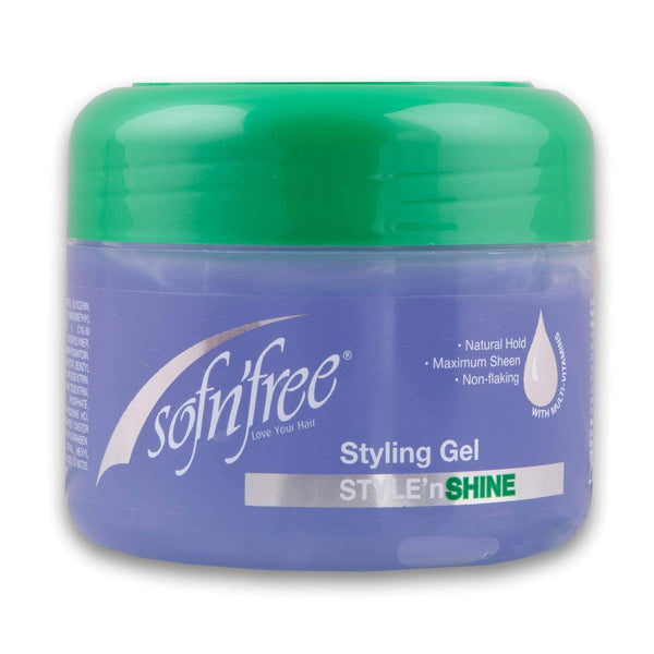 Sofnfree, Styling Gel STYLE n SHINE 250ml - Cosmetic Connection