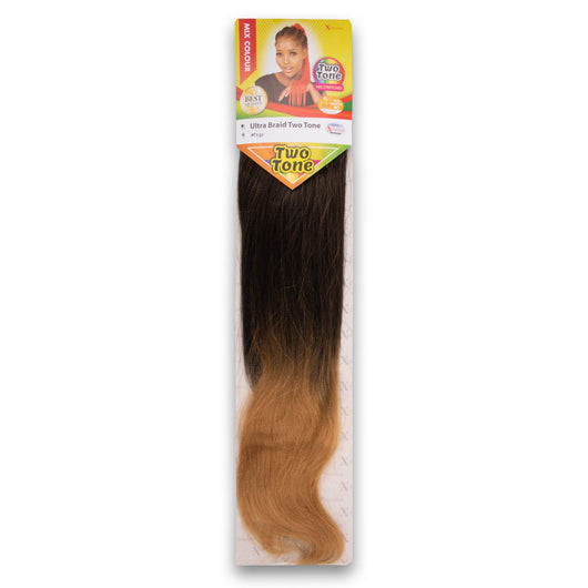 X-Pression, Ultra Braid Two Tone Mix Colour Pre-Stretrched - Cosmetic Connection