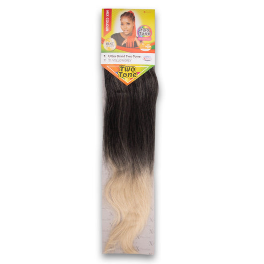 X-Pression, Ultra Braid Two Tone Mix Colour Pre-Stretrched - Cosmetic Connection