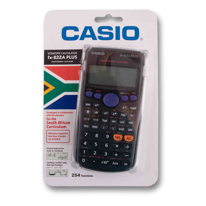 Casio Calculator, Scientific Calculator FX-82ZA Plus - Cosmetic Connection