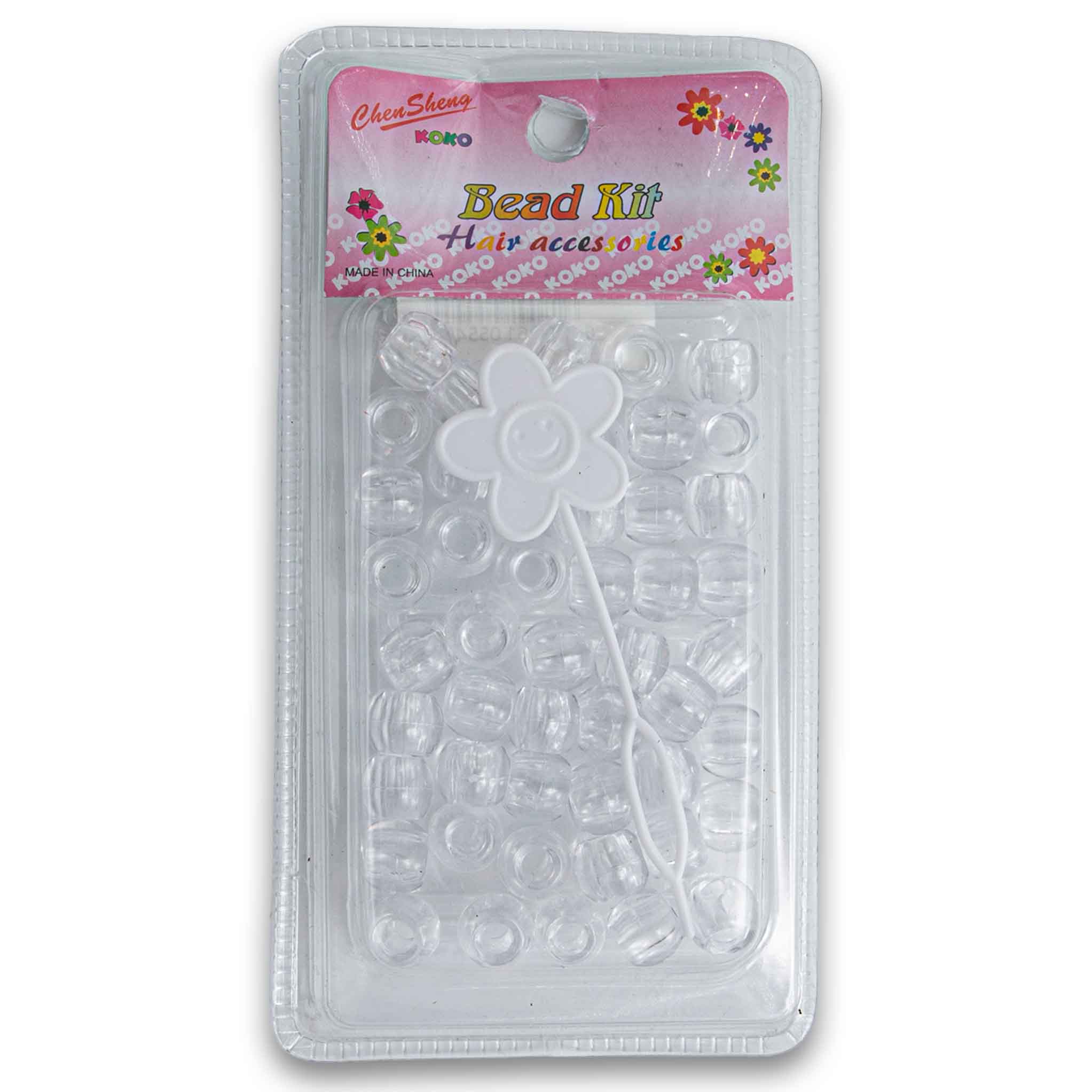 CLEAR BEADS - Large