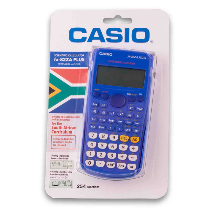Casio Calculator, Scientific Calculator FX-82ZA Plus - Cosmetic Connection