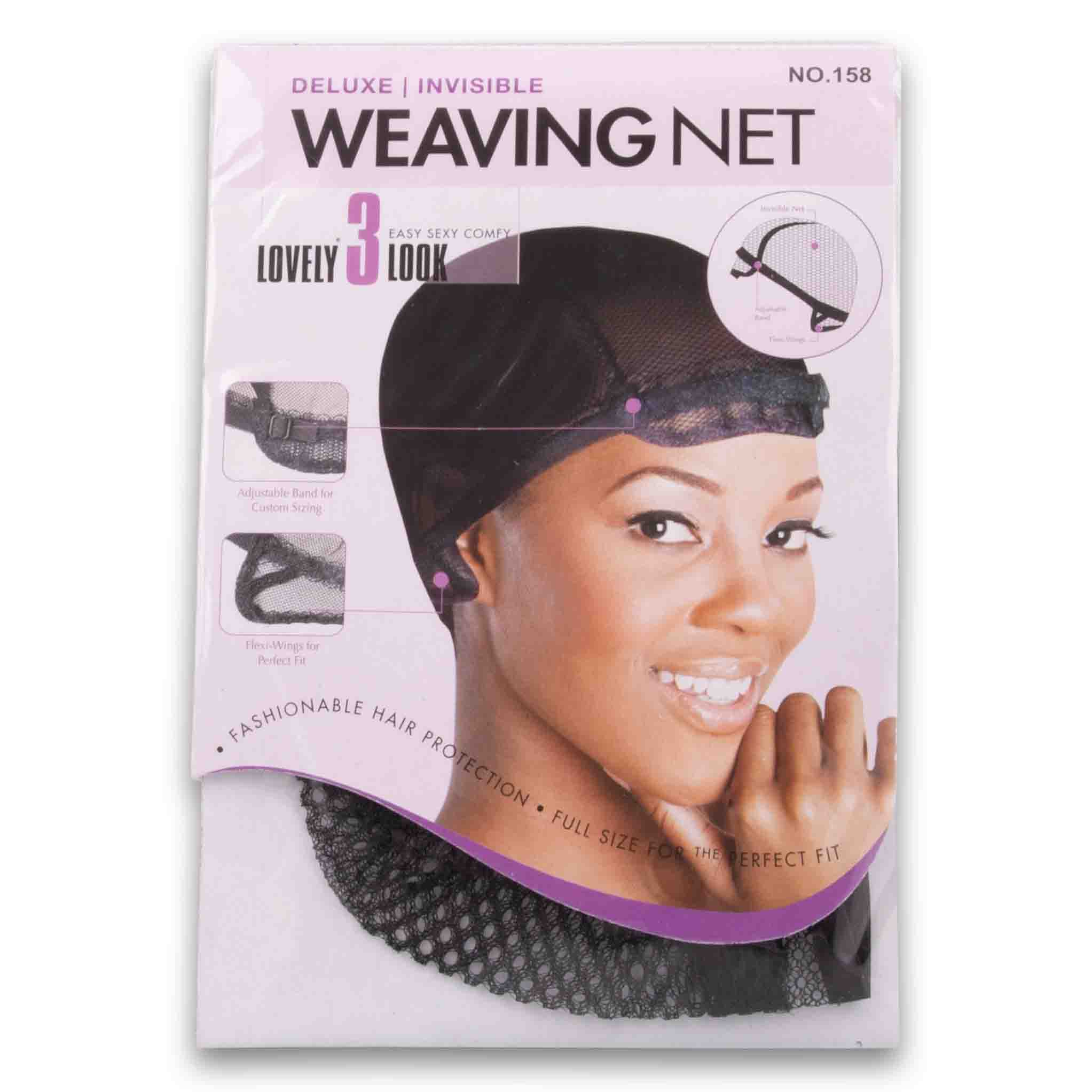 Auto Net Weave Deluxe Invisible Weaving Net for Comfortable Hair | Cosmetic Connection