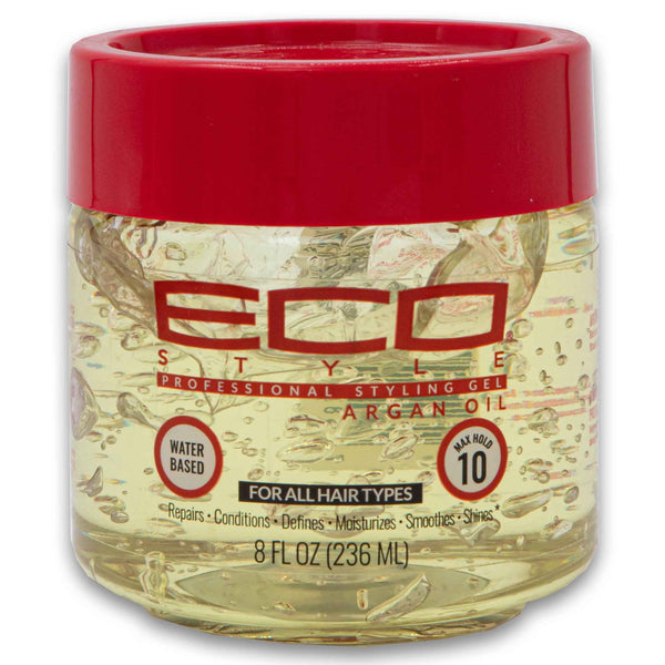 Eco Style, Professional Styling Gel 236ml - Argan Oil - Cosmetic Connection