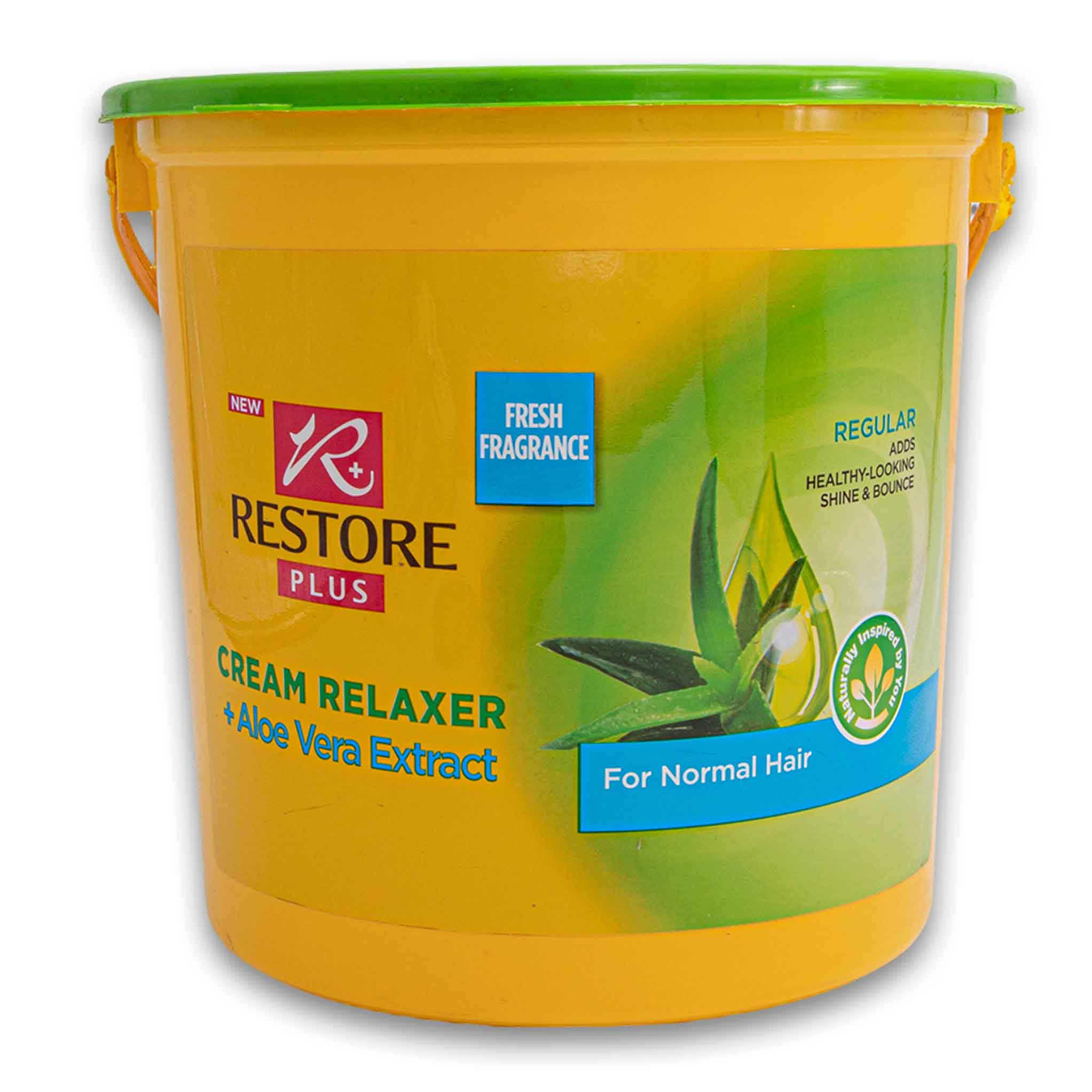 Cream Relaxer Regular 5L with Aloe Vera - Restore Plus – Cosmetic ...