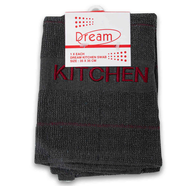 Dream Textiles, Swab Kitchen 35 x 35cm - 1 Pack - Cosmetic Connection