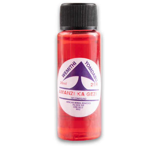 African Herbal Remedies, Fat Compound 20ml - Cosmetic Connection