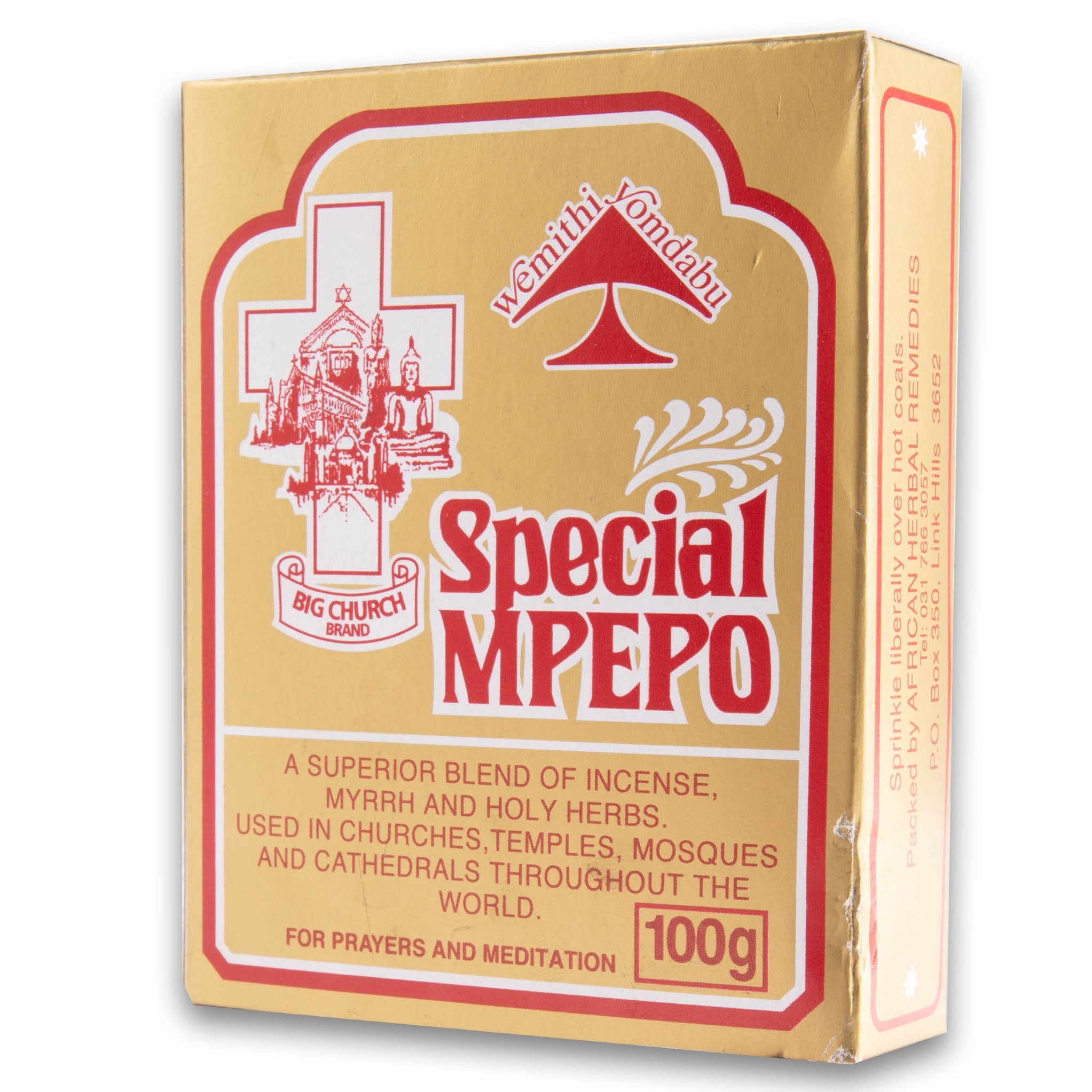 African Herbal Remedies, Special Mpepo 100g - Cosmetic Connection