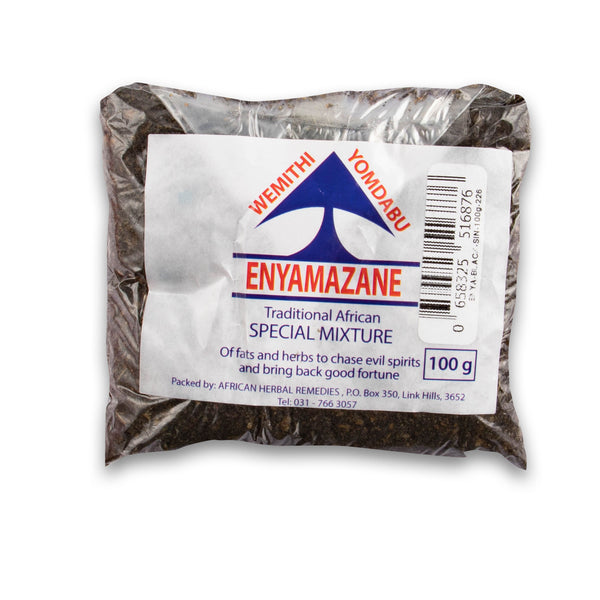 African Herbal Remedies, Enyamazane 100g - Special Mixture - Cosmetic Connection