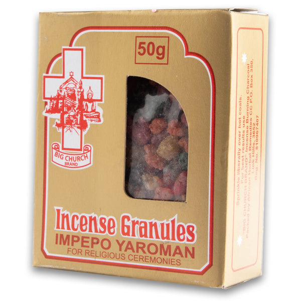 African Herbal Remedies, Impepo Yaroman 50g - Incense Granules - Cosmetic Connection