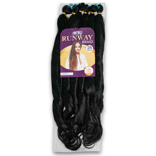 Afrotex, Runway Braid 28" - Hot Water Curl - Cosmetic Connection