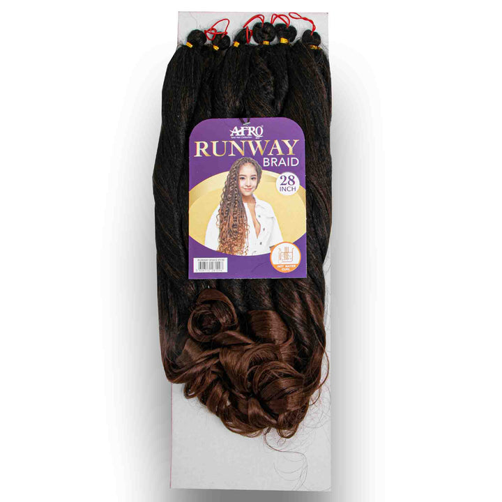 Afrotex, Runway Braid 28" - Hot Water Curl - Cosmetic Connection