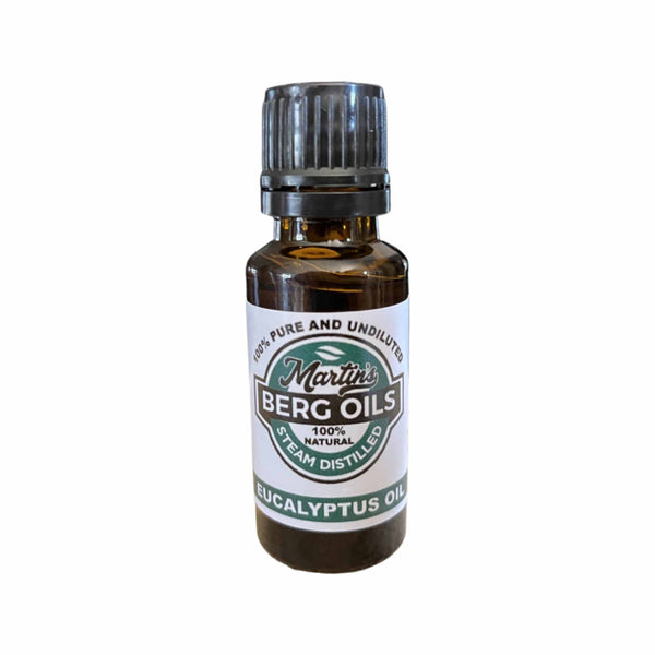 Martins Berg Oils, Eucalyptus Oil 20ml - 100% Natural - Cosmetic Connection