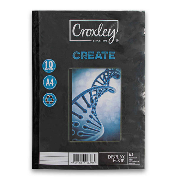 Croxley, Display book A4 - 10 Pockets - Cosmetic Connection