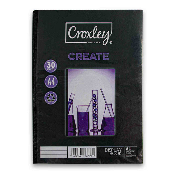 Croxley, Display book A4 - 30 Pockets - Cosmetic Connection