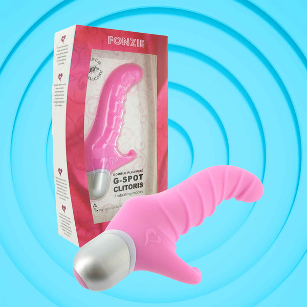 FeelzToys, Fonzie Vibrator - Pink - Cosmetic Connection
