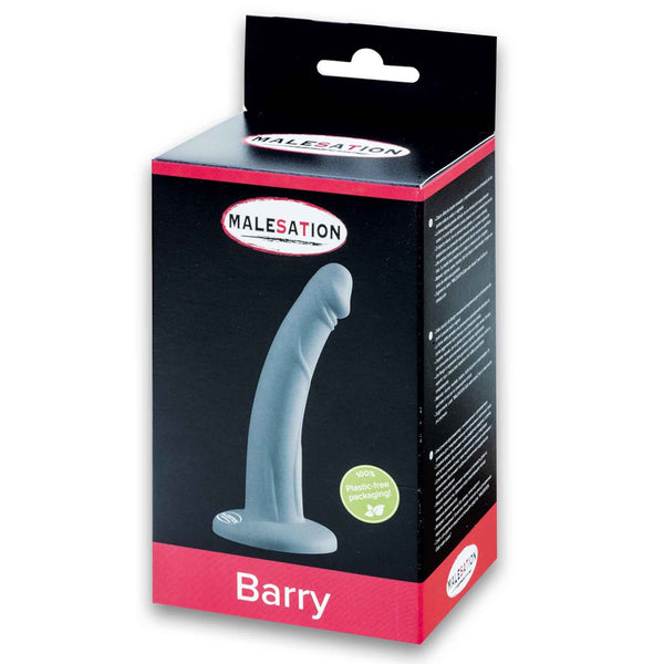 Malesation, Barry Dildo 4.9 Inch - Black - Cosmetic Connection
