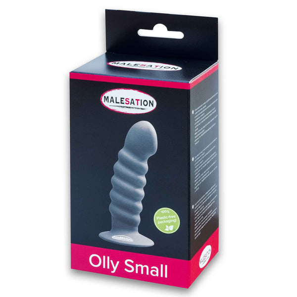 Malesation, Olly Dildo 5.3 Inch - Black - Cosmetic Connection