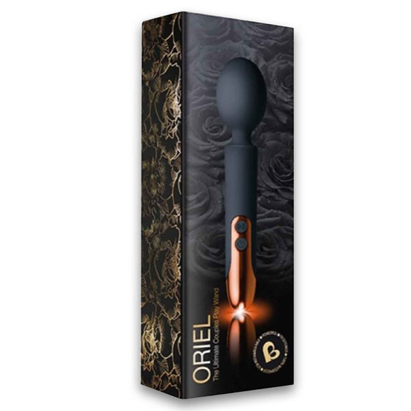 Rocks-Off, Oriel Rechargeable Wand - Black - Cosmetic Connection