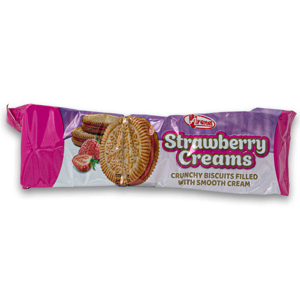 Arenel, Strawberry Creams Biscuits 125g - Cosmetic Connection