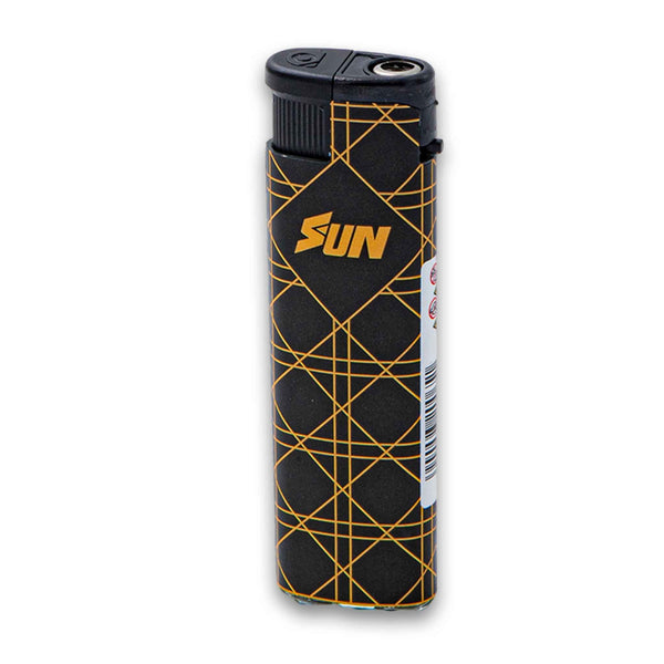 Sun, Torch Lighter Black and Gold Assorted - Cosmetic Connection
