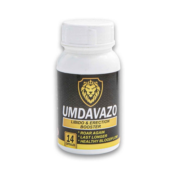 Remedy Hub, Umdavazo Libido and Erection Booster 14 Capsules - Cosmetic Connection