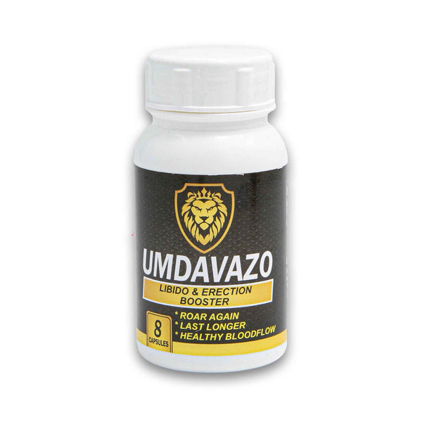 Remedy Hub, Umdavazo Libido and Erection Booster 8 Capsules - Cosmetic Connection