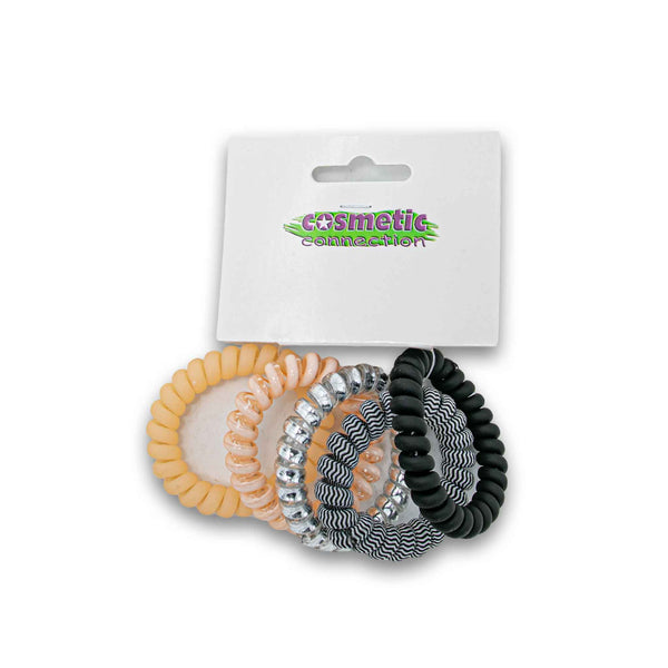 Cosmetic Connection, Elastic Wire Hair Ring 5 Pack - Cosmetic Connection