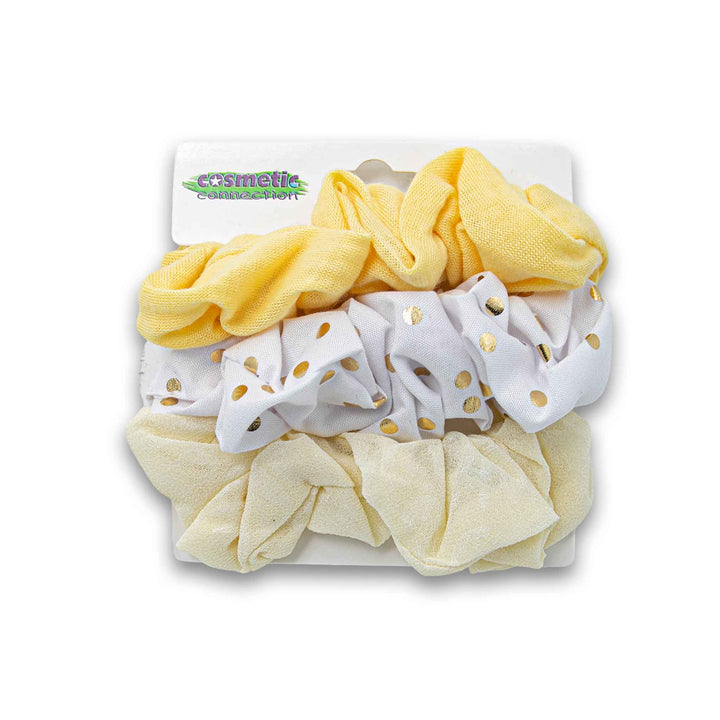 Cosmetic Connection, Fashion Hair Scrunchie 3 Pack - Cosmetic Connection