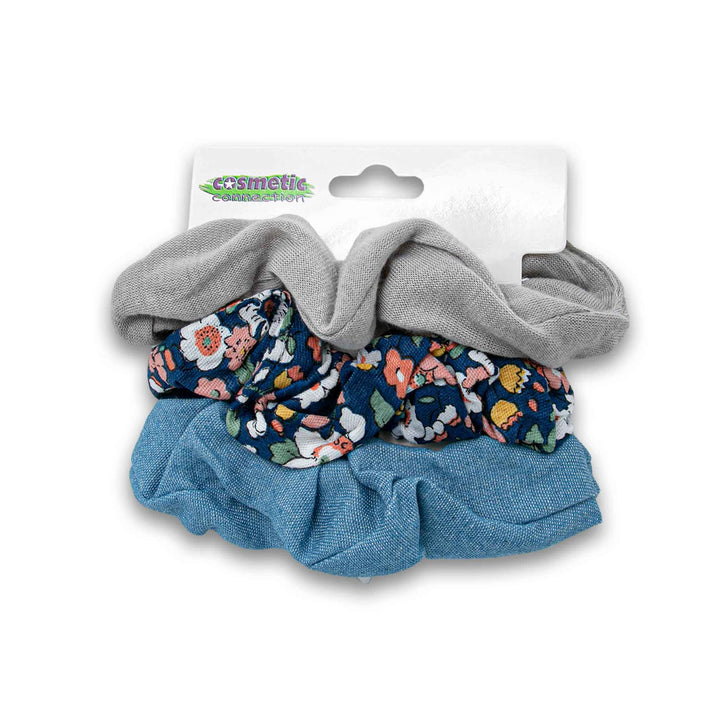 Cosmetic Connection, Fashion Hair Scrunchie 3 Pack - Cosmetic Connection