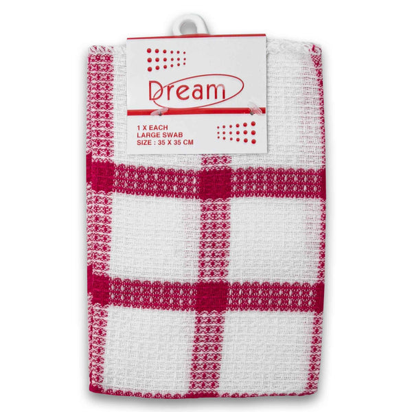 Dream Textiles, Swab Large 35 x 35cm -  1 Pack - Cosmetic Connection