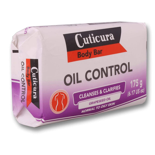 Cuticura, Body Bar Oil Control 175g - Cleanses & Clarifies - Cosmetic Connection