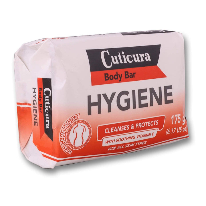 Cuticura, Body Bar Hygiene 175g - Cleanses & Protects - Cosmetic Connection
