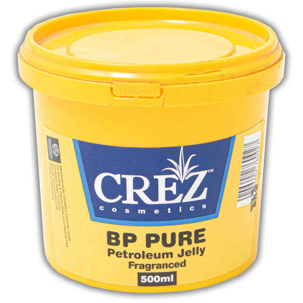 Crez Cosmetics, BP Pure Petroleum Jelly 500ml - Fragranced - Cosmetic Connection