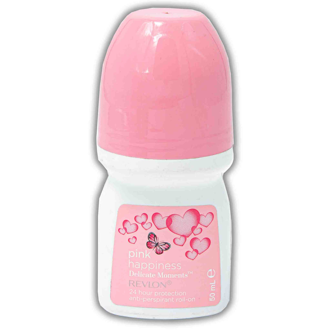 Revlon, Pink Happiness Anti-perspirant Roll On 50ml - Cosmetic Connection